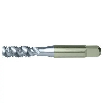 CLEVELAND Spiral Flute Tap: M8x1.25 Metric, D5 / 6H, 3 Flute, Bottoming Chamfer (MPN C58911) - General Purpose Spiral-Flute Taps