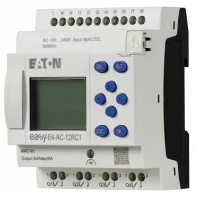 EATON Easy E4 Smart Relay, EASY-E4-AC-12RC1 - Eaton Easy E4 Smart Relays