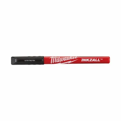 MILWAUKEE 48-22-3164 General Purpose Ink Marker, Bullet Point, Black, 4-Pack - General Purpose Ink Markers
