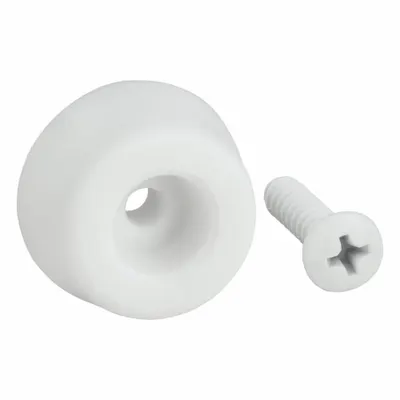 PRIME-LINE N 6658 Closet Door Jamb Bumper, 4-Pack - Hanging Door Bumpers & Stops