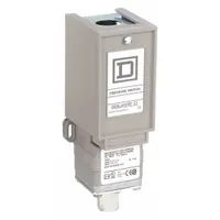 The TELEMECANIQUE SENSORS 9012GNG6 is a general purpose machine tool pressure switch from the 9012G Series. It features an adjustable pressure range of 5 psi to 250 psi and a single 1/4-18" FNPT pressure connection port. This switch is used to monitor and control pneumatic or hydraulic pressure in industrial machinery, such as machining, material handling, and automation systems