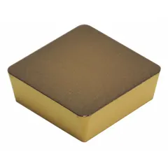 Square (S) indexable turning insert for metal-cutting operations. Used for turning, facing, and profiling on CNC lathes and manual machines. Suitable for general-purpose material removal on steel, stainless steel, and cast iron workpieces.