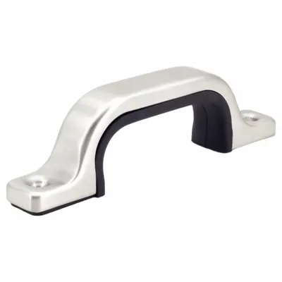 SUGATSUNE Pull Handle: Unthreaded Holes, Stainless Steel, Silver - Standard Pull Handles