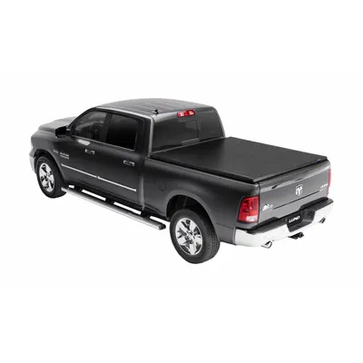 LUND Roll-Up Tonneau Cover, Black Vinyl, 75 1/2 in, Bolt-On (96065) - Roll-Up Tonneau Covers