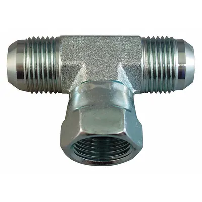 AEROQUIP JIC-to-JIC Steel Hydraulic Hose Adapter Tee - JIC-to-JIC Steel Hydraulic Hose Adapters