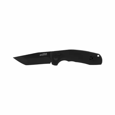 SOG Folding Utility Knife: 3 1/2 in Blade Lg, 4 1/2 in Closed Lg, 8 in Overall Lg - Automatic-Opening Folding Knives