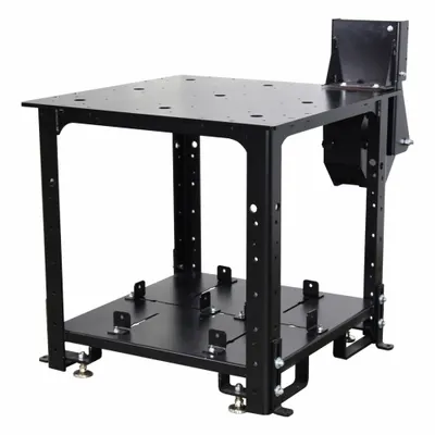 FLEXTUR Cobot Docking Station, 35 in H x 40 in D x 40 in W, Powder Coated - Cobot Docking Stations