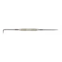 STARRETT Scriber: Straight, Round, Steel, Knurled, Nonmagnetic, Removable Tip, Non-Threaded Tip (MPN 67B)