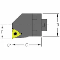 ULTRA-DEX USA Indexable Thread Cutting Unit Head (MPN 912-000-086)