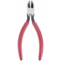 Straight, oval jaw diagonal-cutting pliers with 7/8 in jaw length and 3/4 in jaw width. Overall length 6 1/8 in. Used for cutting wire and small fasteners in electrical, construction, and maintenance applications.