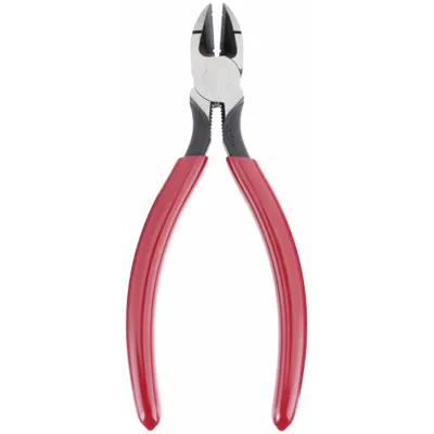 KLEIN TOOLS Diagonal Cutting Plier: Std, Straight, Oval, 7/8 in Jaw Lg, 3/4 in Jaw Wd - Standard-Cut Diagonal-Cutting Pliers