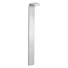 Keyway shim for broaching operations, designed for a 5.00 mm keyway size. Overall width of 1/4 in and overall length of 1 7/8 in. Used to adjust fit and compensate for tolerance variations when cutting keyways in power transmission components.