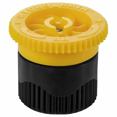 HYDRORAIN Adjustable Arc Spray Nozzle: 0° to 360°, 4 ft, 0.39 to 8.97 gpm, 15 to 30 psi - Sprinkler Nozzle Heads