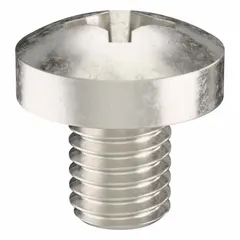 Machine Screw: M8x1.25 Thread Size, 10 mm Lg, 18-8, Stainless Steel, Plain, Pan, Phillips, 25 PK (MPN ZSCRW-306). Key specifications — Drive Size: #4.