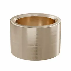 This lubricated general purpose metallic sleeve bearing is made from SAE 841 bronze. It has a 7/8 in bore, 1 1/8 in OD, and 3/4 in length, with an operating temperature range of -35°F to 300°F. Suitable for rotating or oscillating shafts in industrial machinery, conveyors, and pumps. Sold in a pack of 10.