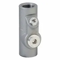 Sealing Fitting - Vertical and Horizontal: Aluminum, 3/4 in Trade Size, Female to Female (MPN ENY-2)