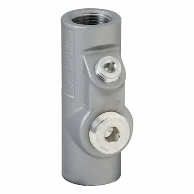 HUBBELL KILLARK Sealing Fitting - Vertical and Horizontal: Aluminum, 3/4 in Trade Size - Vertical and Horizontal Sealing Fittings