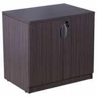 BOSS Storage Cabinet: Driftwood, Wood Laminate, 29 1/2 in Overall Ht, 31 in Overall Wd, 1 Shelves (MPN N113-DW)