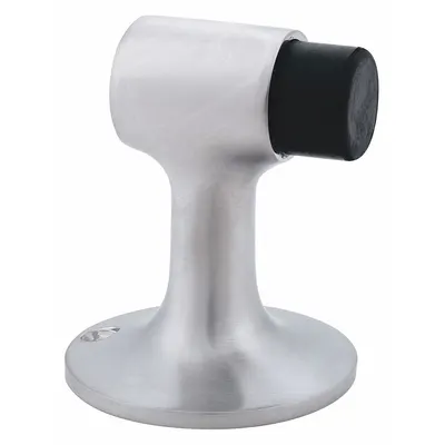 IVES FS444 US26D Floor Door Stop, Chrome, 2-1/2 in Wd, 3 in Ht - Standard Door Stops