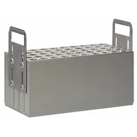 LABCONCO Heat Block: Aluminum, 15 in Overall Wd, 15 in Overall Lg, 16 Wells, 125 mm Well Dia, 800 mL (MPN 7321600)