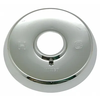 BRASSCRAFT Escutcheon: For Mixet Series, Stainless Steel, Chrome Finish - Faucet Escutcheons