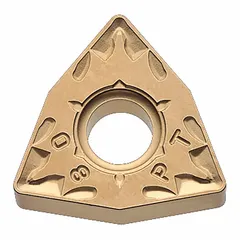 KYOCERA WNMG433PT CA525 is a Trigon (W) indexable turning insert with an 80° diamond shape, 3.97 mm thickness, and 4.76 mm corner radius. It is designed for general turning, facing, and profiling operations on steel, stainless steel, and cast iron. Commonly used in CNC lathes for medium to finishing cuts.