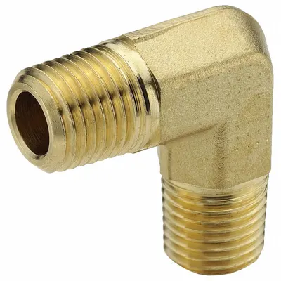PARKER Metal Pipe Elbow: 90° Elbow, 1/2 in x 1/2 in - Threaded High-Pressure Pipe Fittings