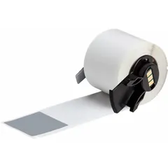 Wraparound Label: 6 in x 1 1/2 in, 1 1/2 in, Vinyl, Gray (Matte), For 0.64 in to 1.43 in Wire Dia (MPN M6-34-427-GY). Key specifications — Printer Series Compatibility: BMP61; Recommended Ribbon: M61-R4310.