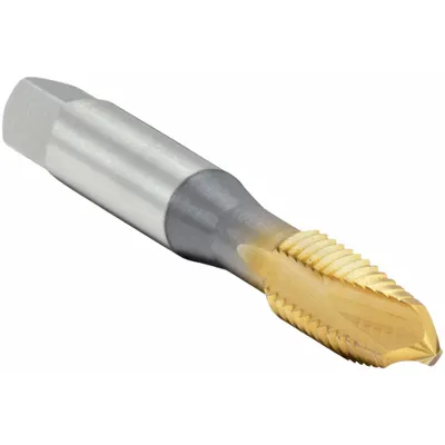 OSG Spiral Point Tap: 5/16"-24 UNF, 2B, 3 Flute, Plug Chamfer - General Purpose Spiral-Point Taps