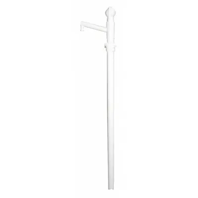 ACTION PUMP Hand Pump: Piston, Pump with Spout, Piston, Polypropylene - Down-Stroke Sanitary Drum Pumps