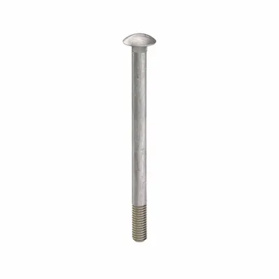 USA INDUSTRIALS Carriage Bolt: Square Neck, 5/16"-18 Thread Size, 4 1/2 in lg, Stainless Steel - 18-8 Stainless Steel Square Neck Carriage Bolts