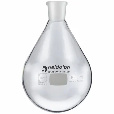 HEIDOLPH 1,000 mL Round Glass Boiling Flask, 24/40 Stopper Size - Glass Boiling Flasks