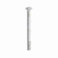 Carriage Bolt: Square Neck, 1/2"-13 Thread Size, 6 1/2 in lg, Steel, Grade 2, 10 PK (MPN ZBOLT-768)