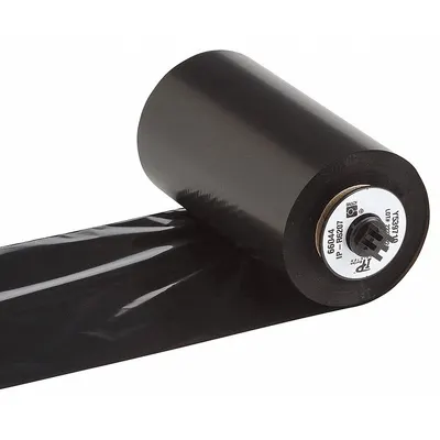 BRADY Single-Color Printer Ribbon, Black, Resin, R6200 Series, IP-R6207 - Brady Single-Color Ribbons
