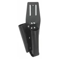 KLEIN TOOLS Tool Pouch: For 2 in Belt Wd - Max, 2 Pockets, Black (MPN 5118S)