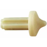 ACORN Prison Toilet Control Stop Stems: Air-Trol®, Noryl, 1/2 in Overall Wd, 1 in Overall Ht, Black (MPN 2570-014-000)