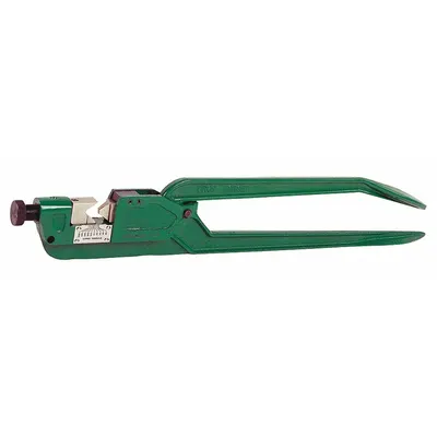 GREENLEE Dieless Crimper: Compression Lugs/Compression Splices, 22 3/8 in Overall Lg - Indent Style Lug & Splice Crimpers