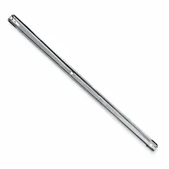 Steel socket rail with a silver finish and 1-inch overall width. Designed for organizing sockets in toolboxes or workbenches, suitable for maintenance, repair, and assembly tasks.
