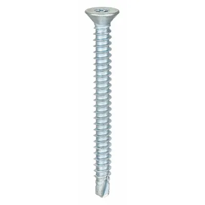 TAMPER-PRUF-SCREW #10 x 2 in Flat Head Sheet Metal Screw - Flat Head Sheet Metal Screws