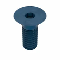 Socket Flat Head Screw: M4x0.70 Thread Size, 8 mm Lg, Flat, Blue Phosphate, Alloy Steel, 25 PK (MPN UST194851)