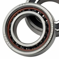 Matched duplex angular contact bearing with 15 mm bore, 17° contact angle, open design, and ABEC P4 precision rating. Supplied as a single pair (1 PR). Suitable for machine tool spindles, robotics, and high-speed rotating equipment requiring accurate axial and radial load support.