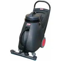 DAYTON Shop Vacuum: 18 gal Tank Size, Plastic, 1 1/2 in Vacuum Hose Dia, 9 ft Hose Lg, Wet/Dry, Std