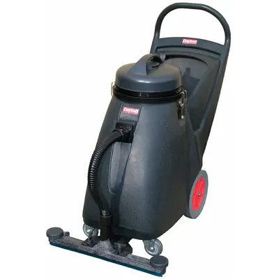 DAYTON Shop Vacuum: 18 gal Tank Size, Plastic, 1 1/2 in Vacuum Hose Dia, 9 ft Hose Lg - Heavy-Duty Vacuums