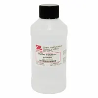 OHAUS pH Buffer: 250 mL Volume, Liquid, 1% Concentration, Plastic, Bottle, Buffer, 30100426, 1