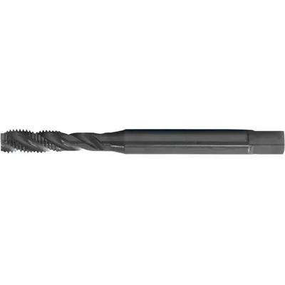 CLEVELAND Spiral Flute Tap: 3/4"-16 UNF, 2B, 4 Flute, Semi-Bottoming Chamfer - General Purpose Spiral-Flute Taps