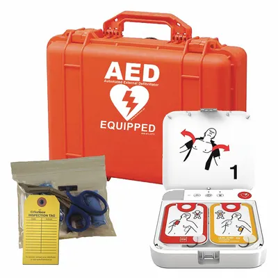 STRYKER PHYSIO-CONTROL AED Value Package: LIFEPAK CR2, Rugged Case, Auto Mode - Physio Control AEDs