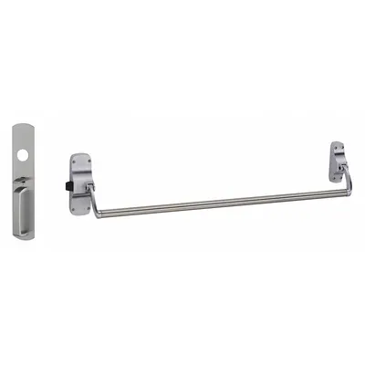 VON DUPRIN Exit Device: 44 in Max Door Wd - Rim Push Bars