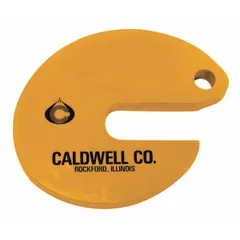 These pipe hooks are used for lifting and moving heavy pipe sections in industrial settings. The pair has a maximum load capacity of 16,000 lb and a throat height of 1 1/2 in for secure handling. Supplied as a 2-pack.