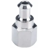 SMC Vacuum Pad Adapter: For 40 mm to 50 mm Pad Size, 8 mm Port Size, 250°C Max Op Temp, ZPT, ZPT4-B8