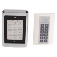 Single-channel key ring transmitter operating at 310 MHz with one button. Includes batteries for immediate use. Suitable for arming, disarming, or triggering a single function in compatible security systems